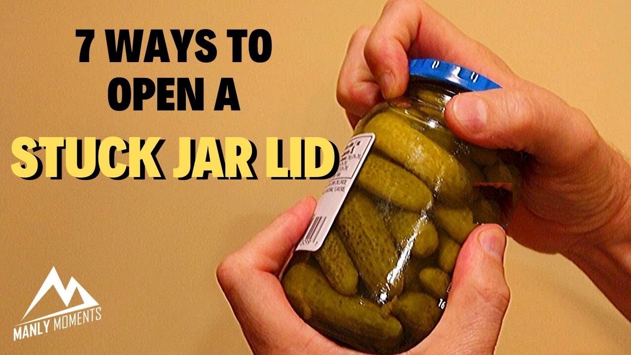 How To Open A Jar With A Tight Lid