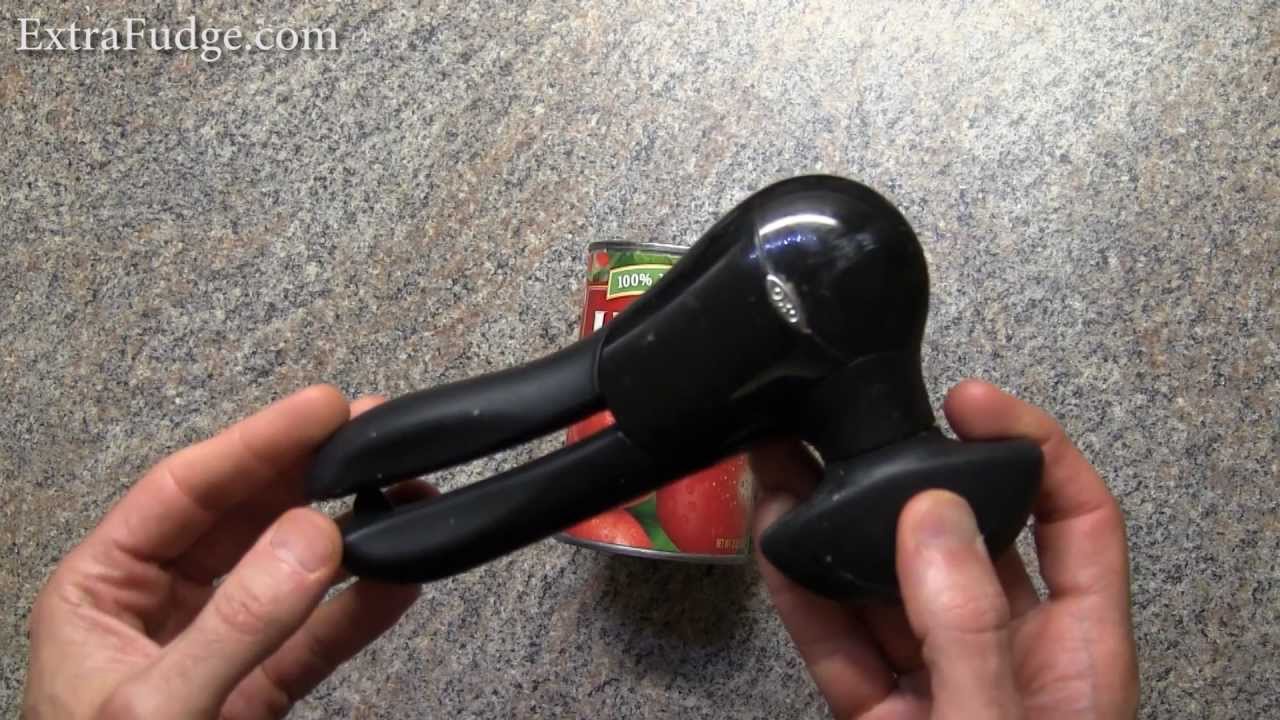 How to Use Oxo Safety Can Opener - Jar & Can